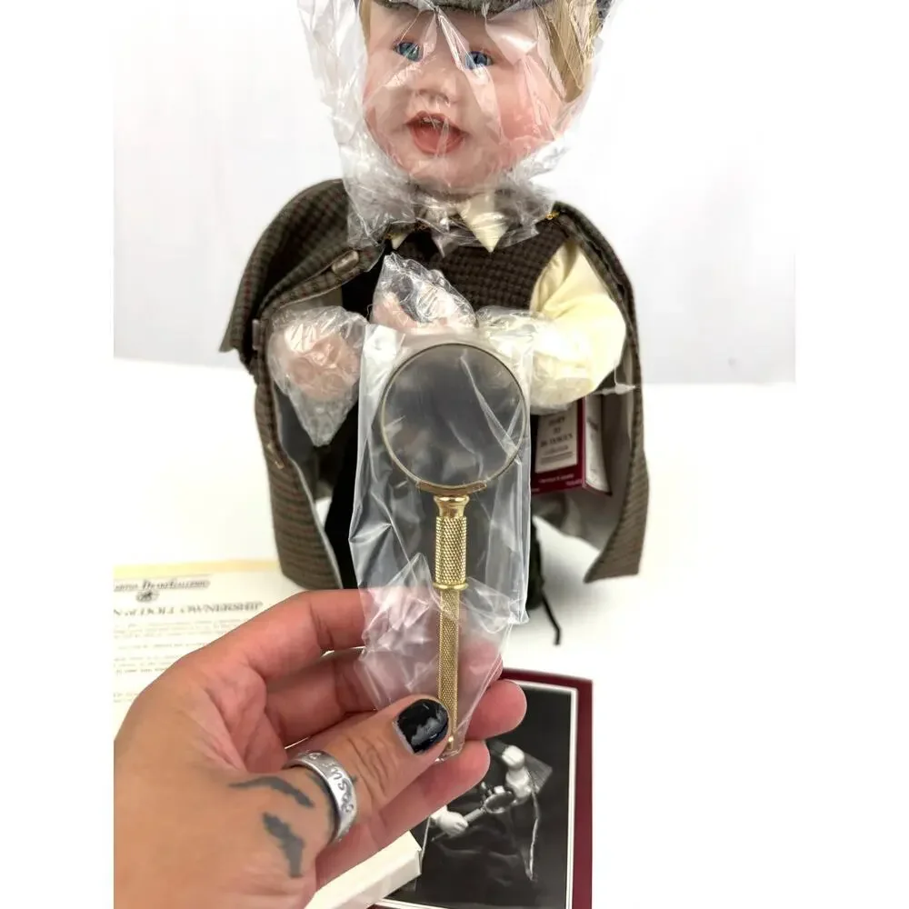 VTG Ashton Drake Porcelain Doll Little Sherlock Born to be Famous 1989 1st Issue